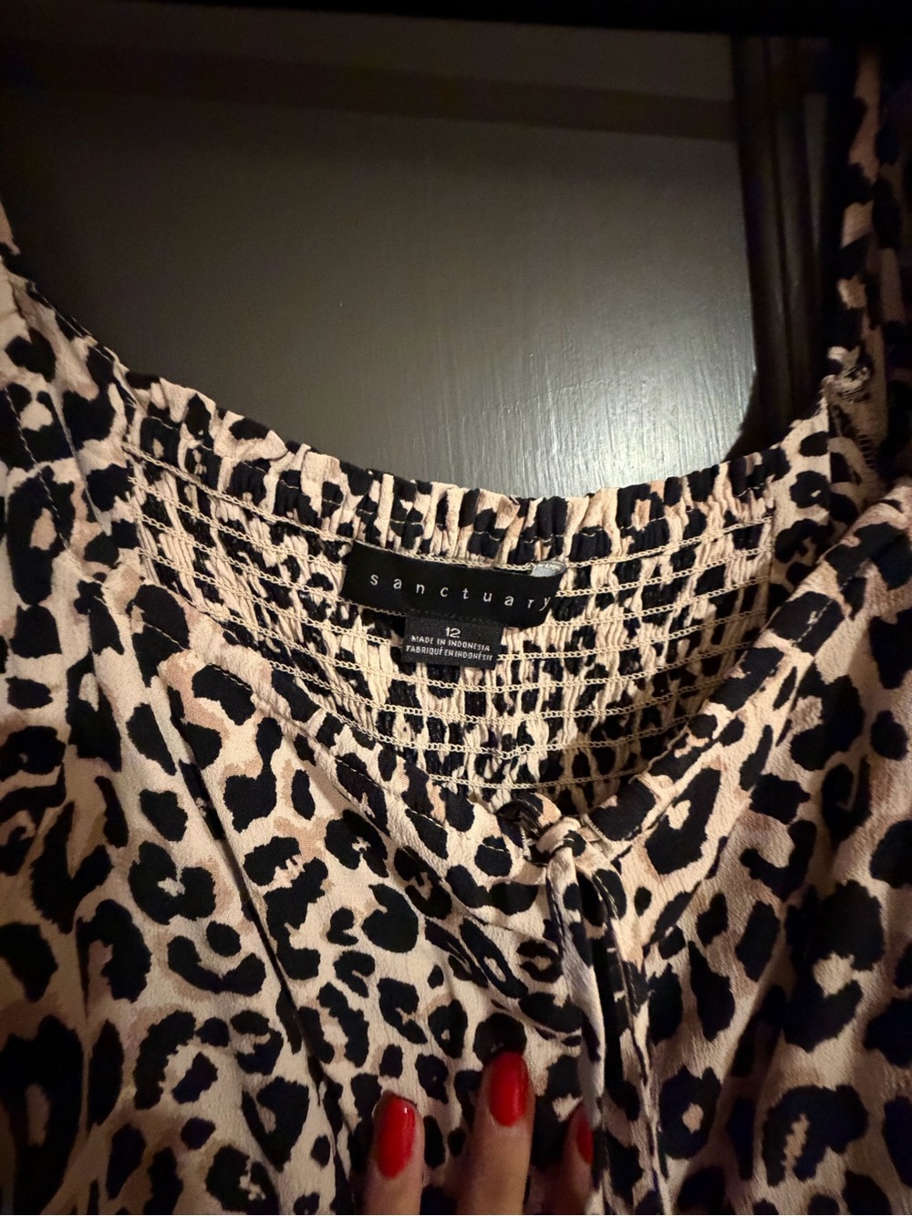 Sanctuary Leopard Dress